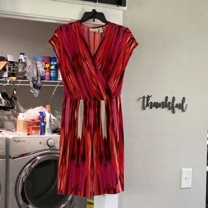 Chico’s size 1 (8-10) summary sleeveless dress, worn only once.  Very nice dress